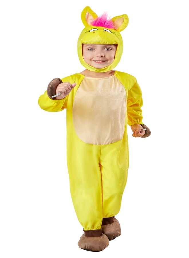 روبيز دونكي هودي: زي دونكي هودي للأطفال الصغار، للجنسين، مقاس 4T - Image 1